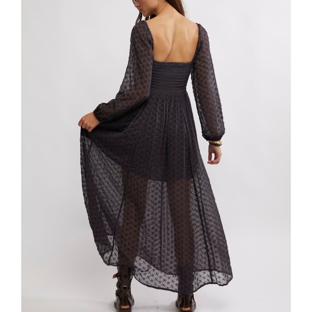 🎉LAST CHANCE🎉 FREE PEOPLE Malina Maxi / Dark Scales - Picture 4 of 9